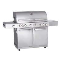 Allgrill Topline SET Volledelstahl Gasgrill CHEF XL inkl. Wetterschutzhülle