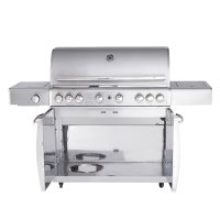 Allgrill Topline SET Volledelstahl Gasgrill CHEF XL inkl. Wetterschutzhülle