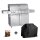 Allgrill Topline SET Volledelstahl Gasgrill CHEF XL inkl. Wetterschutzhülle