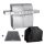 Allgrill® Topline SET Volledelstahl Gasgrill "CHEF XL" inkl. Gussgrillplatte und Wetterschutzhülle