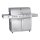 Allgrill® Topline SET Volledelstahl Gasgrill "CHEF XL" inkl. Gussgrillplatte und Wetterschutzhülle