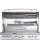 Allgrill® Topline SET Volledelstahl Gasgrill "CHEF XL" inkl. Gussgrillplatte und Wetterschutzhülle