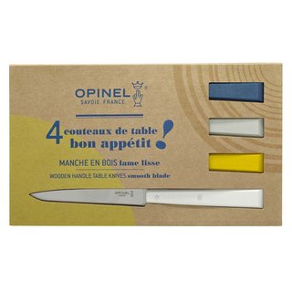 Opinel Bon Appetit Celeste Tafelmesser Set 4 Stück