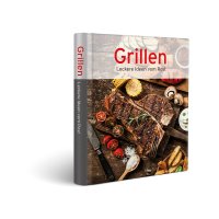 Allgrill Gasgrill "FESTIVAL"bordeauxrot inkl. Abdeckhaube, 1/2 Gussgrillplatte und Grillbuch