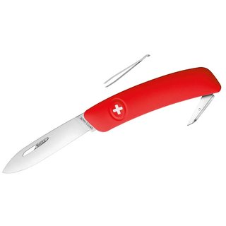 SWIZA Schweizer Messer D00  rote Anti-Rutsch-Griffschalen