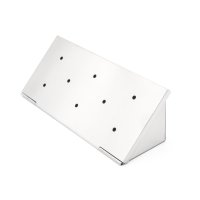 Edelstahl Räucherbox - Smokerbox in V-Form