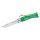 Opinel Taschenmesser Nr. 7 COLORAMA Sport grüner Buchenholzgriff, Virobloc, Lederkordel