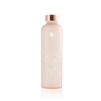 Equa Mismatch Blush Trinkflasche aus Glas matt 750 ml Silk Edition