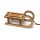 Dekoschlitten Mini-Schlitten aus Holz Set 8 Stück