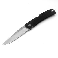 Manly Peak D2 Black Taschenmesser Two Hand G10 Griff