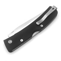 Manly Peak D2 Black Taschenmesser Two Hand G10 Griff