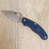 Spyderco UK Pen Knife Dark Blue Einhandmesser