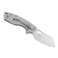 CRKT Pilar Large Taschenmesser silber Frame Lock