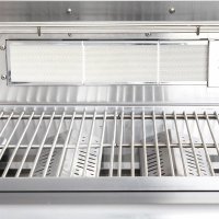 Allgrill DE-LUXE Top-Line Gasgrill Chef M - Set mit Grillspieß, Grillplatte, Wetterschutzhülle, Grillbürste