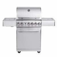 Allgrill DE-LUXE Top-Line Gasgrill Chef M - Set mit...