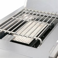 Allgrill DE-LUXE Top-Line Gasgrill Chef M - Set mit Grillspieß, Grillplatte, Wetterschutzhülle, Grillbürste