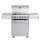 Allgrill DE-LUXE Top-Line Gasgrill Chef M - Set mit Grillspieß, Grillplatte, Wetterschutzhülle, Grillbürste