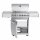 Allgrill DE-LUXE Top-Line Gasgrill Chef M - Set mit Grillspieß, Grillplatte, Wetterschutzhülle, Grillbürste