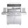 Allgrill DE-LUXE Topline SET Volledelstahl Gasgrill CHEF XL mit Grillspieß, Grillplatte, Wetterschutzhülle, Grillbürste