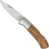 Haller Taschenmesser mit Olivenholzgriff