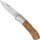 Haller Taschenmesser mit Olivenholzgriff