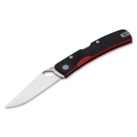 Manly Peak D2 Red G10 Back Lock Klappmesser