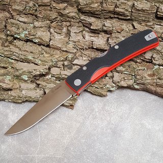 Manly Peak D2 Red Two Hand Taschenmesser