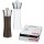 Zassenhaus Set Augsburg 18 cm Pfeffermühle Nussbaum dunkel & Salzmühle Buche weiß