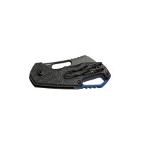 MKM Isonzo Cleaver Black Taschenmesser