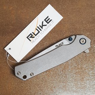Ruike P801-SF Grey Klappmesser Frame Lock
