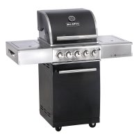 Allgrill De-Luxe Top-Line Gasgrill Chef S Black Volledelstahl mit Airsystem