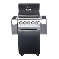 Allgrill De-Luxe Top-Line Gasgrill Chef S Black Volledelstahl mit Airsystem