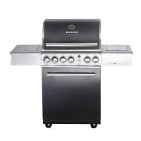 Allgrill De-Luxe Top-Line Gasgrill Chef M Black Volledelstahl mit Airsystem