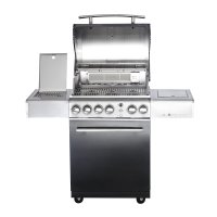 Allgrill De-Luxe Top-Line Gasgrill Chef M Black Volledelstahl mit Airsystem