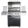 Allgrill De-Luxe Top-Line Gasgrill CHEF L Black Volledelstahl mit Airsystem
