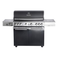 Allgrill De-Luxe Top-Line Gasgrill CHEF XL Black Volledelstahl mit Airsystem