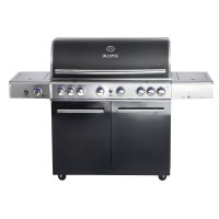 Allgrill De-Luxe Top-Line Gasgrill CHEF XL Black Volledelstahl mit Airsystem