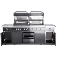 Allgrill Gasgrill Extrem Black Volledelstahl Airsystem