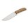 Manly Blaze D2 Walnut Outdoormesser mit Lederscheide