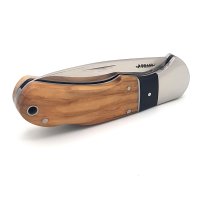 Haller Taschenmesser Olivenholz/Micarta Back Lock