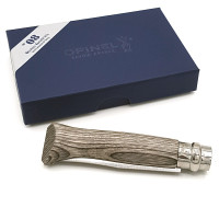 Opinel Taschenmesser Nr. 8 laminierte Birke grau