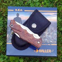 e.d.c. Taschenmesser urban Zweihandversion mit Nylonetui