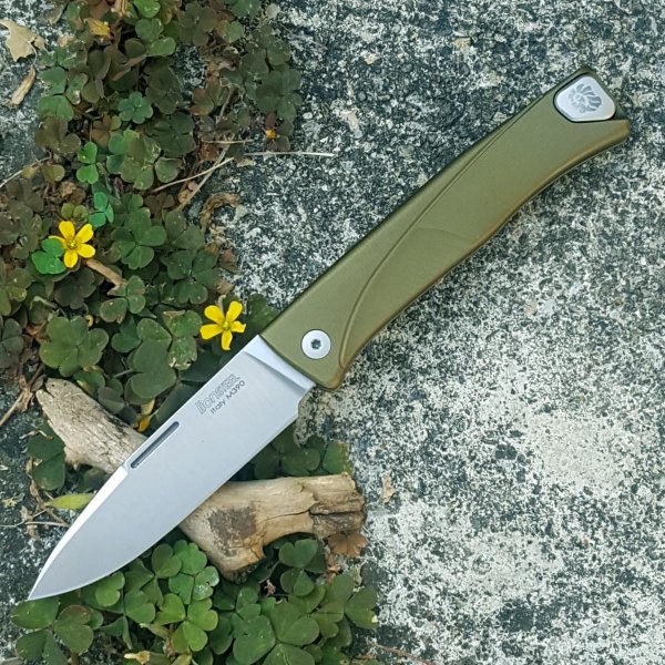 Lion Steel Thrill Green Taschenmesser Slipjoint
