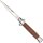 Haller Stiletto Taschenmesser Padoukholz Back Lock