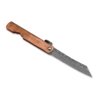 Higo Irogane Damascus Taschenmesser Higonokami-Stil