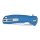 Honey Badger Flipper Large Blue Einhandmesser