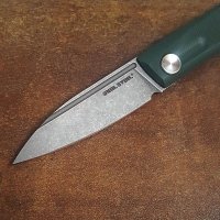 Real Steel Stella G10 Green SW Slipjoint