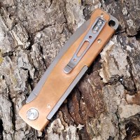 Böker Plus Atlas Copper Taschenmesser Kupfer Slipjoint Clip