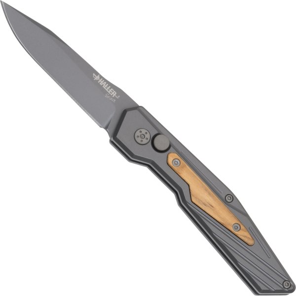 Haller Select Springmesser Silfri Olive