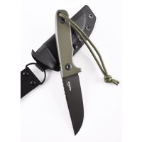 Schnitzel TRI Outdoormesser grün